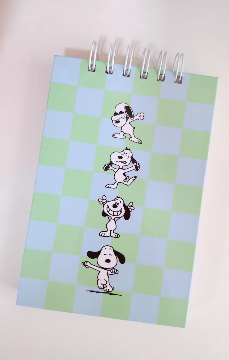 Libreta Snoopy 12x18 cm - contraportada