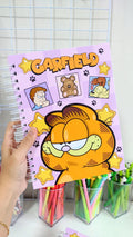 Cuaderno Garfield - Tapa Dura 18x24 cm, 100 Hojas 90 g