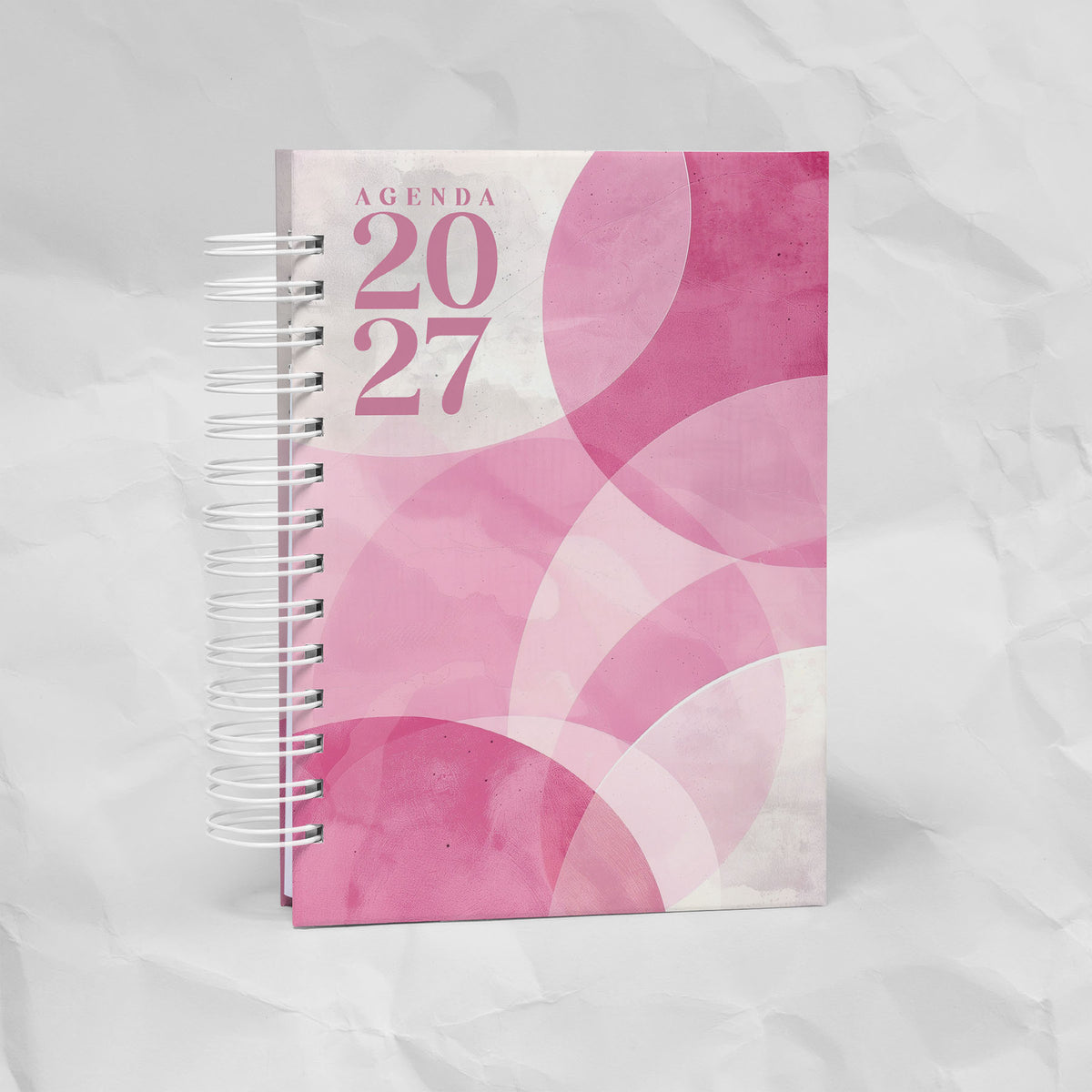 Agenda 2027 A5 - 7 Diseños, 7 Colores, 1 o 2 Días por Página