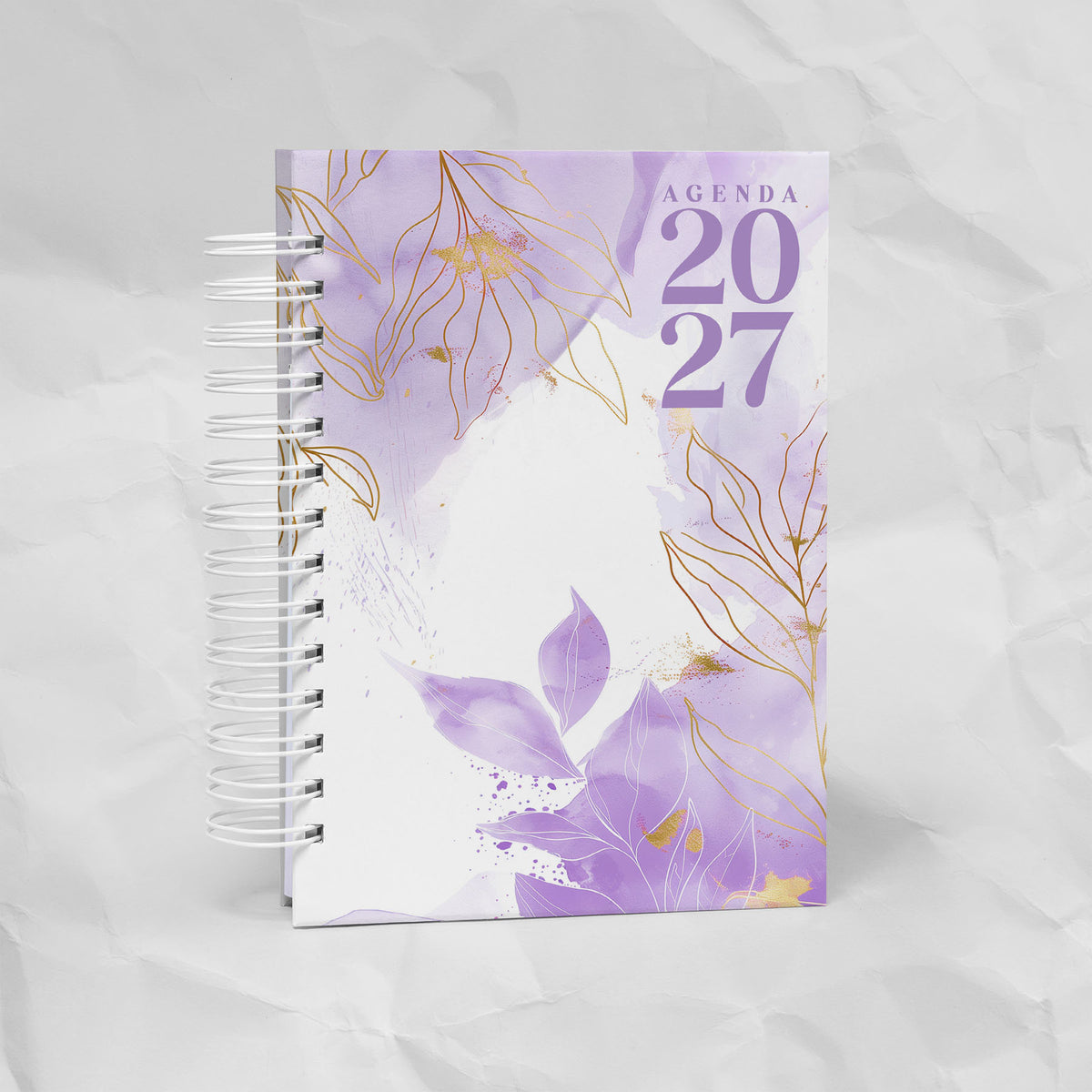 Agenda 2027 A5 - 7 Diseños, 7 Colores, 1 o 2 Días por Página