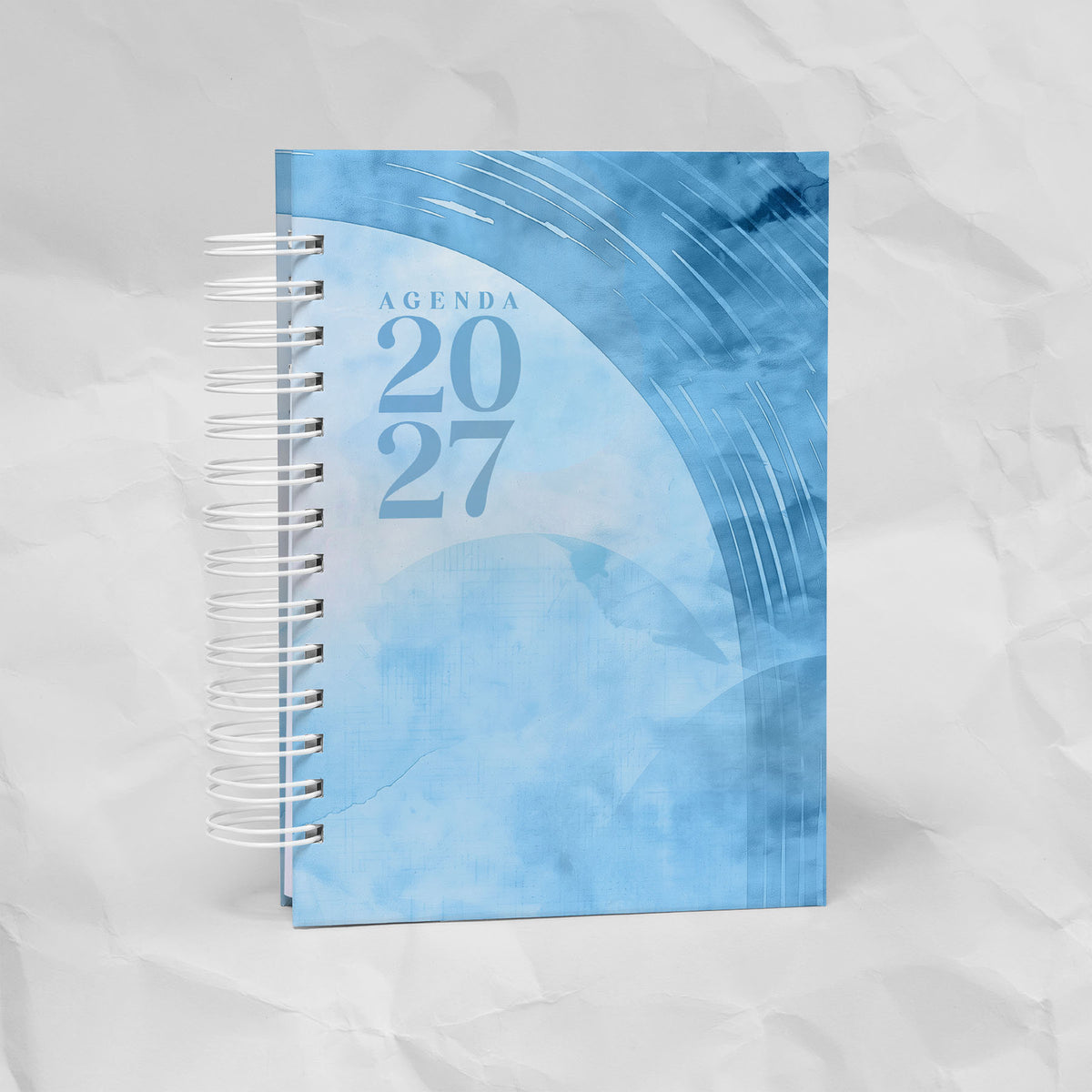 Agenda 2027 A5 - 7 Diseños, 7 Colores, 1 o 2 Días por Página