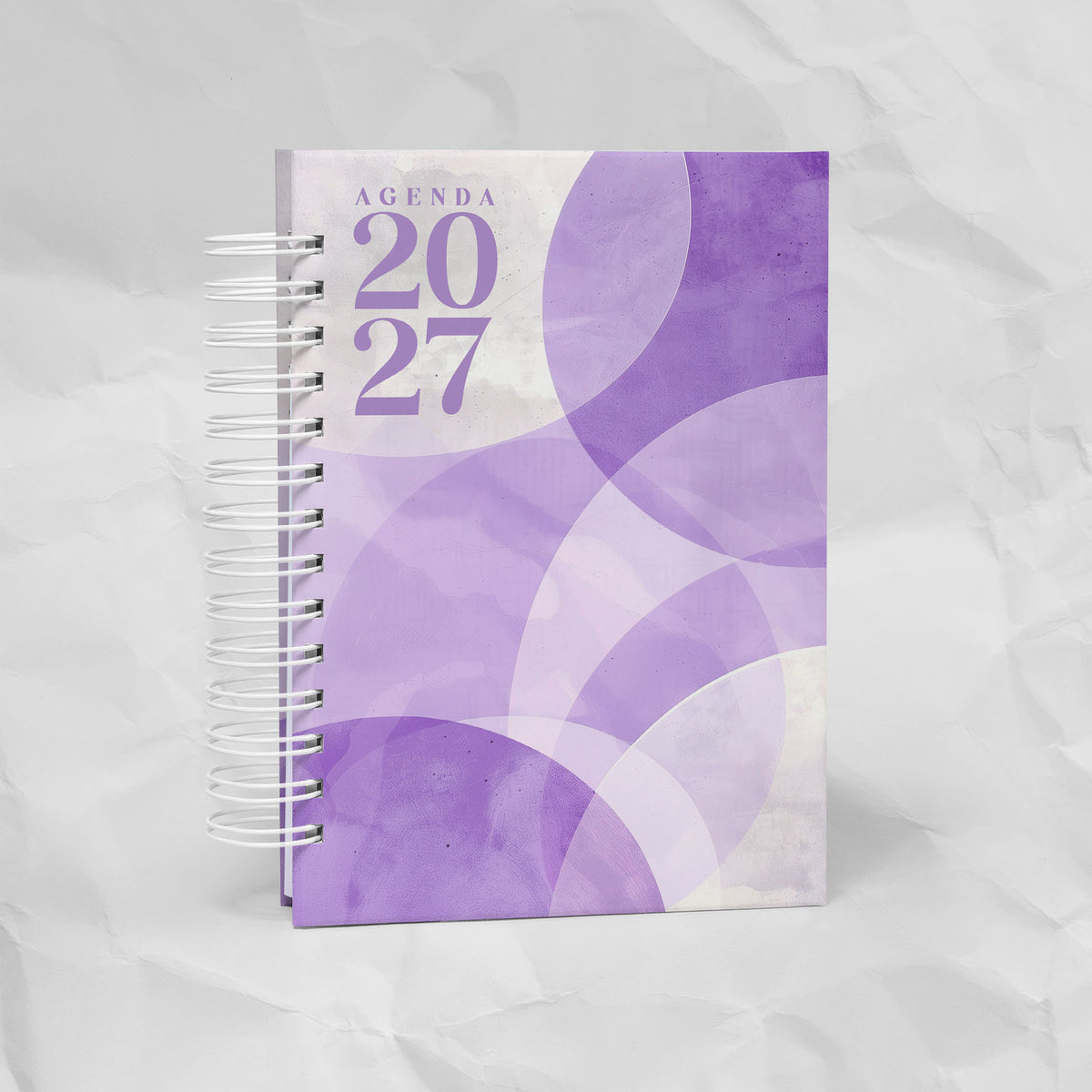 Agenda 2027 A5 - 7 Diseños, 7 Colores, 1 o 2 Días por Página