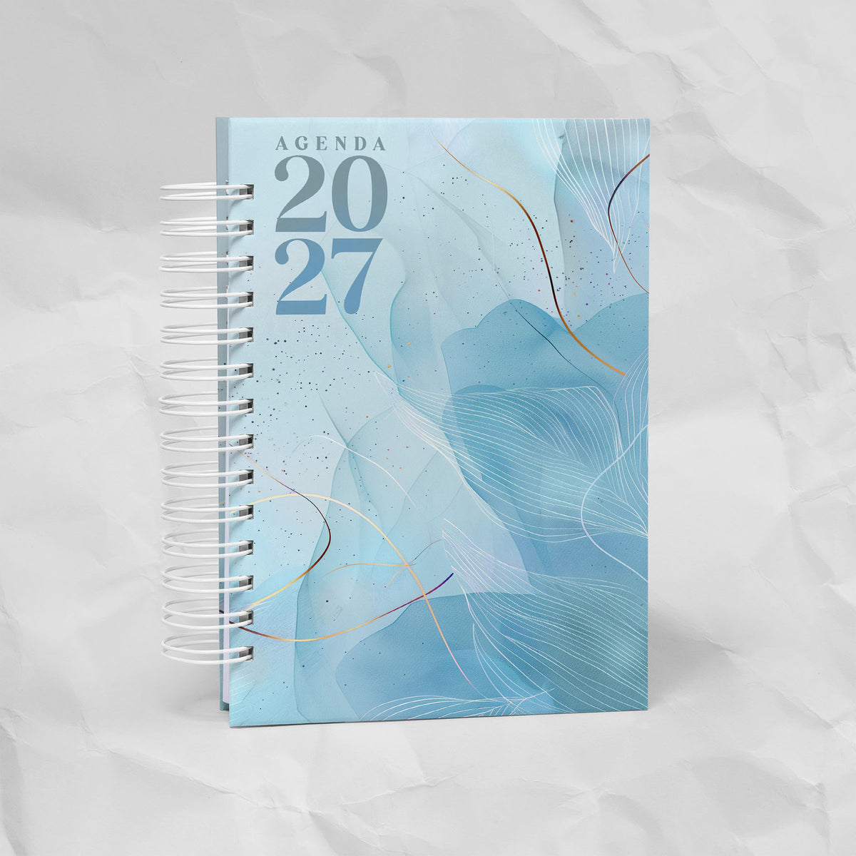 Agenda 2027 A6 - 7 Diseños, 7 Colores, 1 o 2 Días por Página