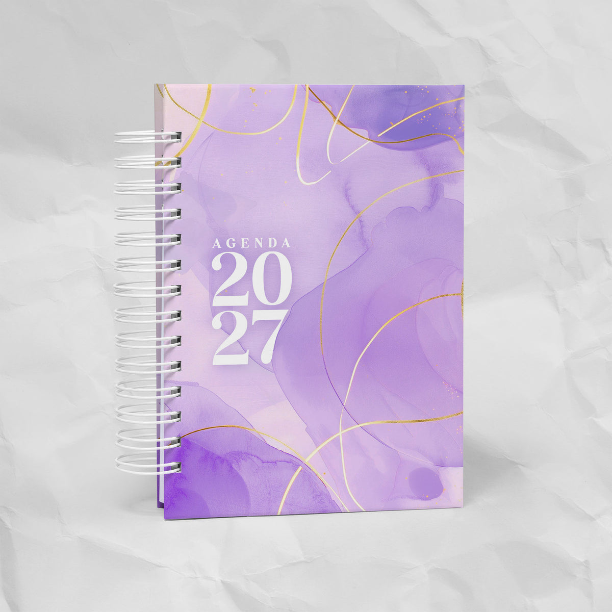 Agenda 2027 A6 - 7 Diseños, 7 Colores, 1 o 2 Días por Página