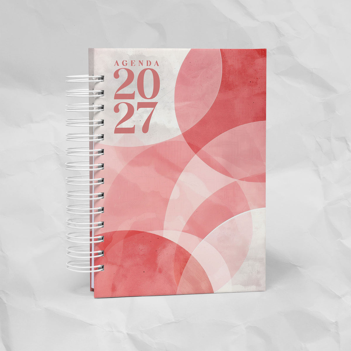 Agenda 2027 A5 - 7 Diseños, 7 Colores, 1 o 2 Días por Página