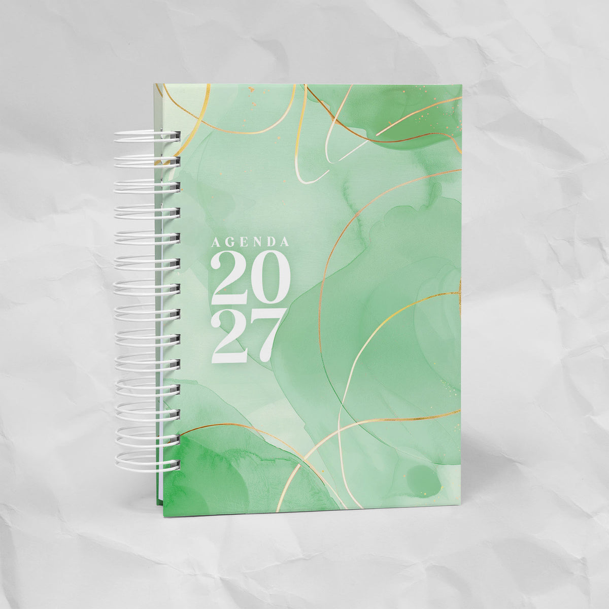 Agenda 2027 A5 - 7 Diseños, 7 Colores, 1 o 2 Días por Página
