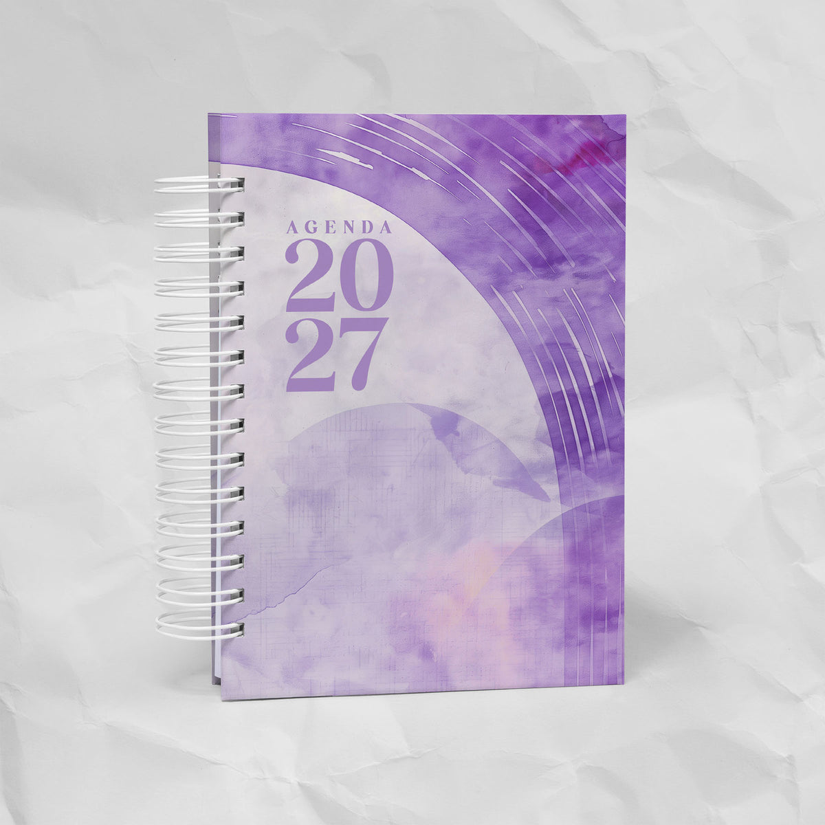 Agenda 2027 A5 - 7 Diseños, 7 Colores, 1 o 2 Días por Página