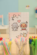 Cuaderno Medicina Veterinaria - Tapa Dura 18x24 cm, 100 Hojas 90 g