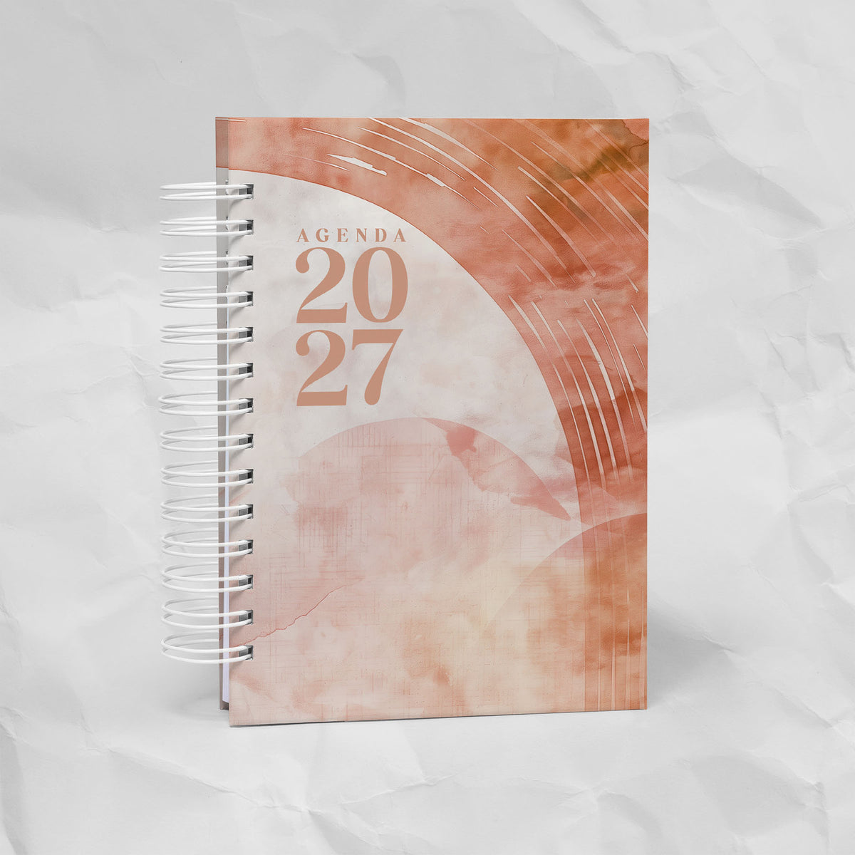 Agenda 2027 A5 - 7 Diseños, 7 Colores, 1 o 2 Días por Página