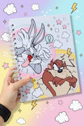 Cuaderno Bugs Bunny - Tapa Dura 18x24 cm, 100 Hojas 90 g