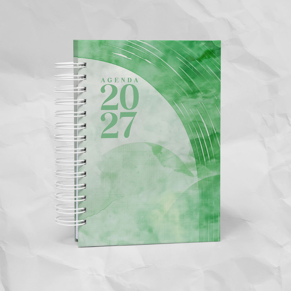 Agenda 2027 A5 - 7 Diseños, 7 Colores, 1 o 2 Días por Página