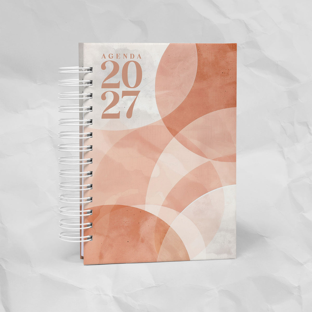 Agenda 2027 A5 - 7 Diseños, 7 Colores, 1 o 2 Días por Página