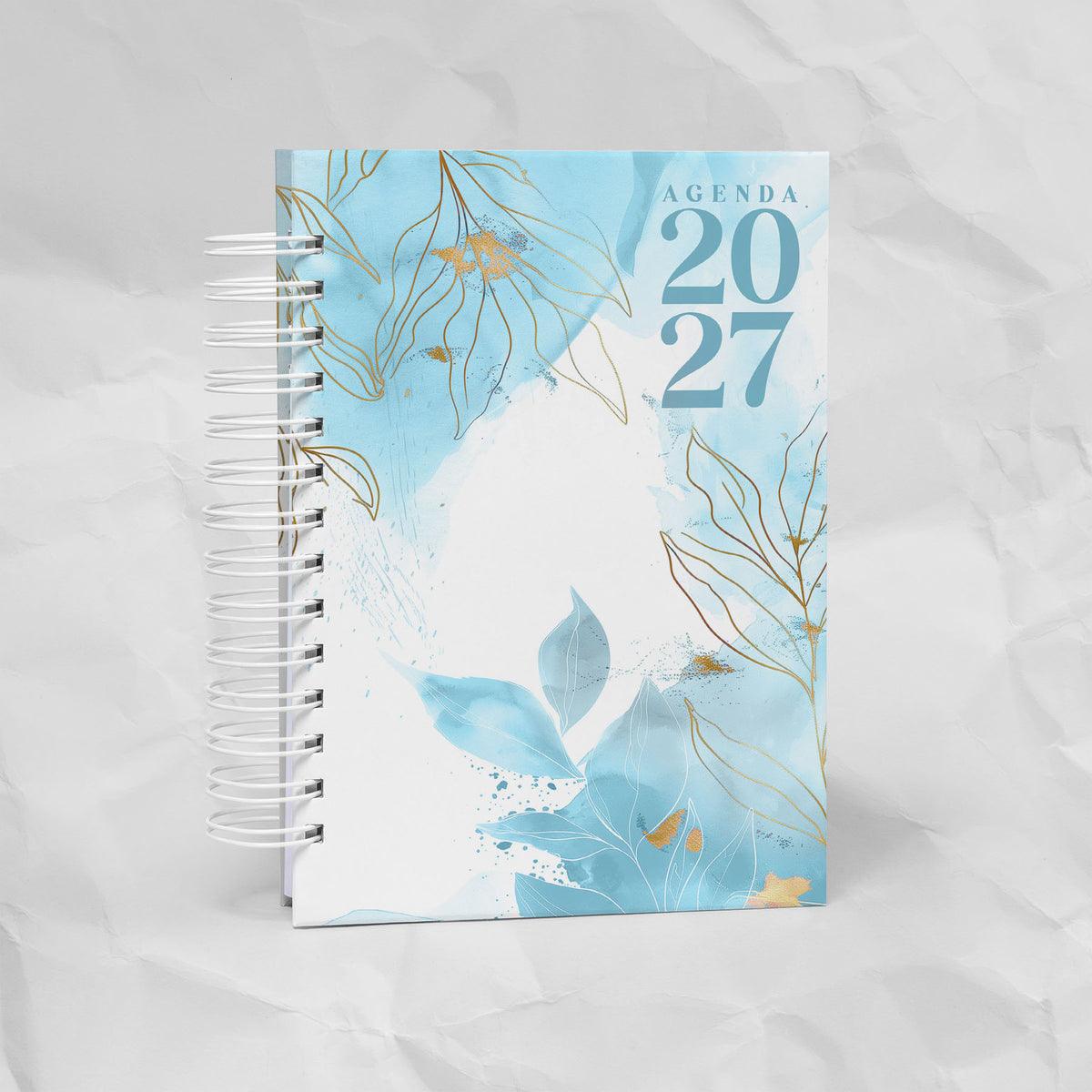 Agenda 2027 A5 - 7 Diseños, 7 Colores, 1 o 2 Días por Página