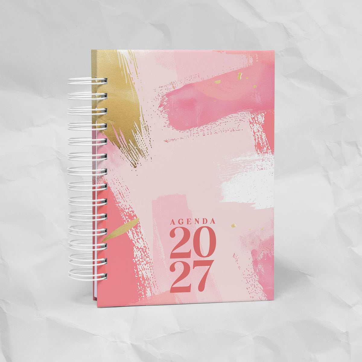 Agenda 2027 A6 - 7 Diseños, 7 Colores, 1 o 2 Días por Página