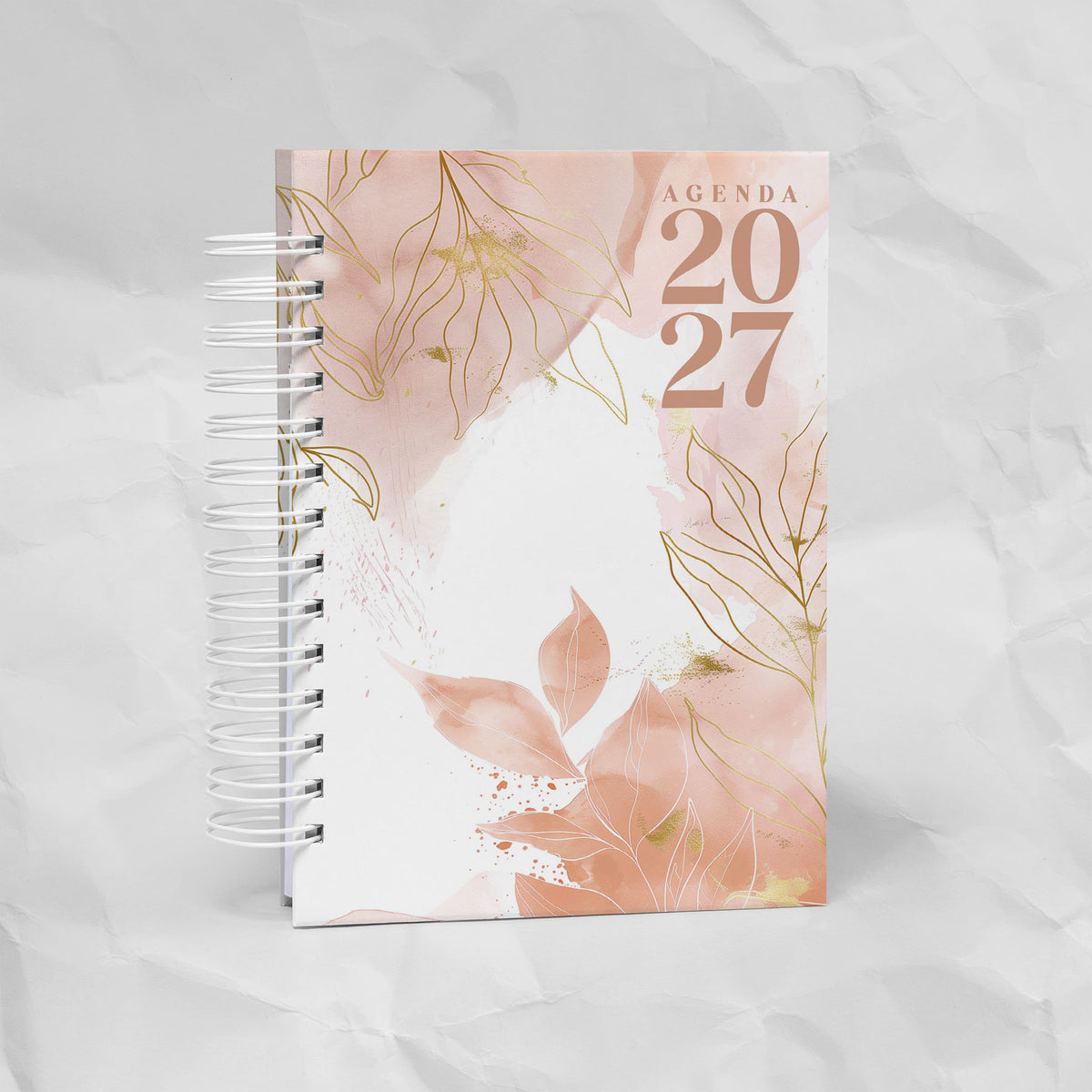 Agenda 2027 A5 - 7 Diseños, 7 Colores, 1 o 2 Días por Página