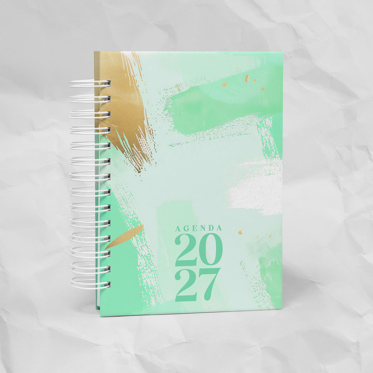 Agenda 2027 A6 - 7 Diseños, 7 Colores, 1 o 2 Días por Página